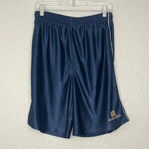 Notre Dame Basketball Shorts XL Blue Drawstring Athletic Shorts
